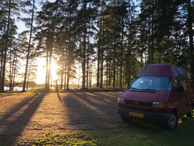 Camper in Zweden